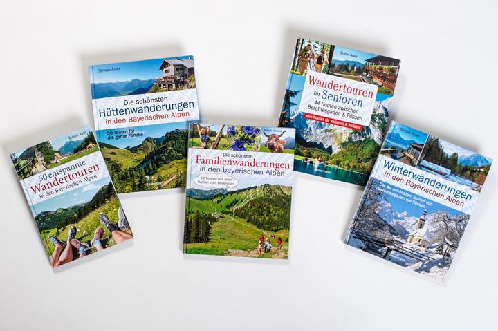 Actual product image Die schönsten Hüttenwanderungen in den Bayerischen Alpen (German, Simon Auer, 2018)