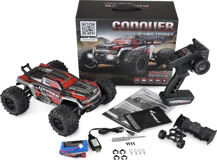 Image du produit Amewi Conquer Truggy (RTR Prêt à fonctionner)
