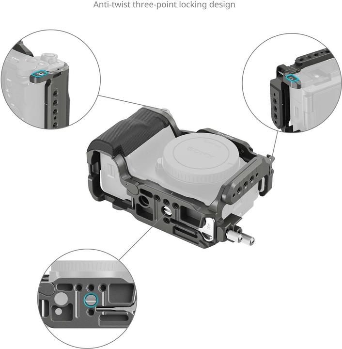 Immagine prodotto SmallRig Kit gabbia a sgancio rapido HawkLock (Gabbietta)