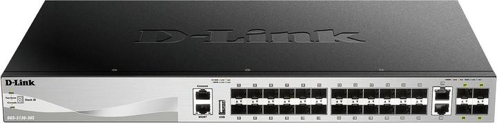 D-Link DLINK DGS-3130-30S/E 30Port L3 Fibra Gigabit Stack (30 Porti)