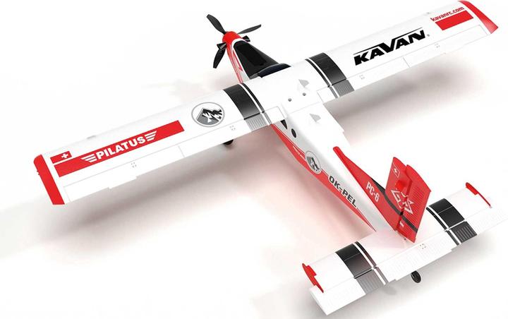 Immagine prodotto Kavan Pilatus PC-6 Porter 1500mm ARF - rosso (Elicottero in scala)