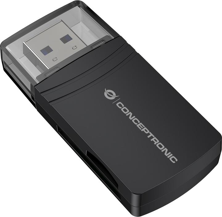 Produktbild Conceptronic Card Reader USB-A -> Micro SD/TF 4.0 schwarz