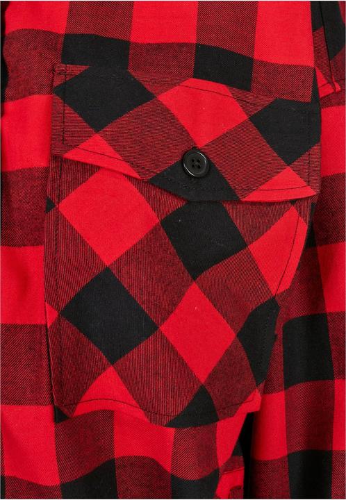 Produktbild Urban Classics Ladies Short Oversized Check Shirt (4XL)
