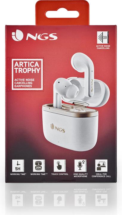 Image du produit NGS Artica trophée blanc (5 h, Sans fil)