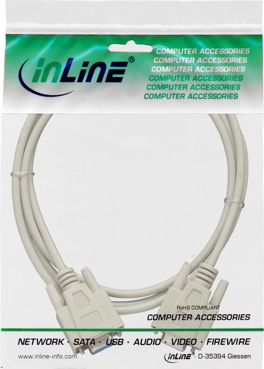 Produktbild InLine Serielles Kabel (3 m, VGA)