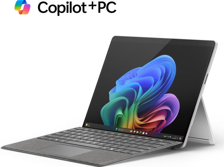 Produktbild Microsoft Surface Pro – Copilot+ PC (mit Netzteil) – 11. Edition (13", Snapdragon X Elite X1E-80-100, 16 GB, 512 GB, Ohne Tastaturlayout)