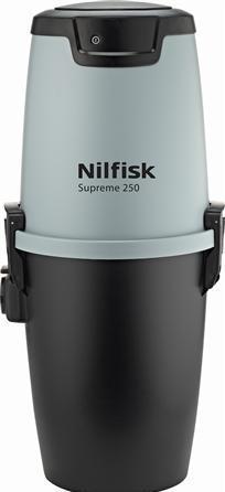Produktbild Nilfisk Centralstøvsuger Supreme LCD, max. 500 m² / 70 m til fjerneste sugekontakt (on/off el. Wirel