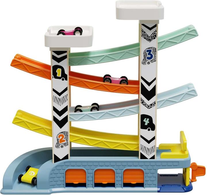 Topbright Toys Car racetrack (Slovenian, Portuguese, Italian, Russian, German, Polish, French, Dutch, English, Spanish, Lithuanian, Norwegian, Romanian, Bulgarian, Swedish, Croatian, Finnish)