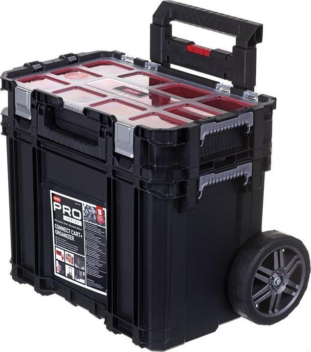 Actual product image Keter Connect tool trolley and assortment box