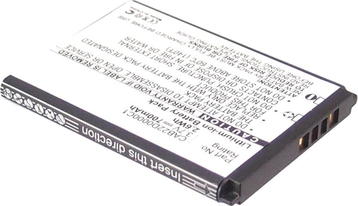 Immagine prodotto AGI 36081 - Batteria - Alcatel - CAB22B0000C1 - Bianco - 700 mAh - 3,7 V