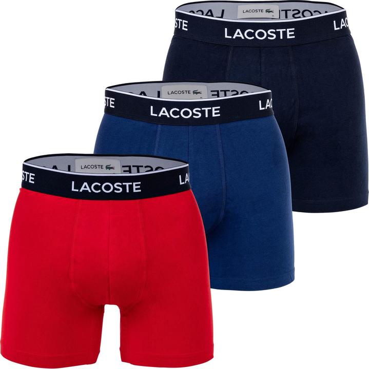 Lacoste Pack De 3 Boxers Longs (M, 3er Pack)