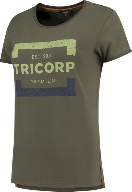 Tricorp 104004BrightwhiteL T-Shirt Premium Dames (L)