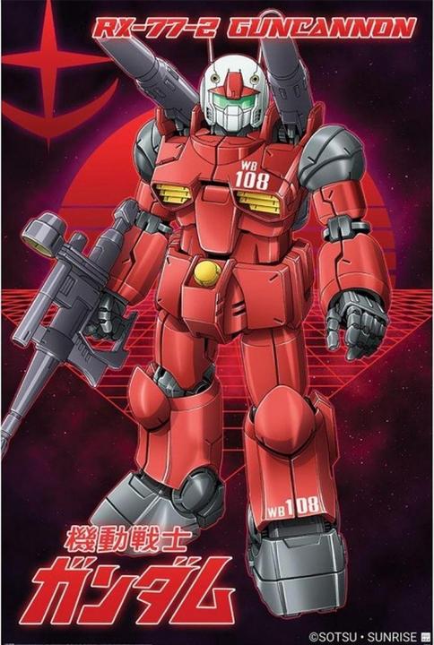 Gundam RX-77-2 Guncannon Poster