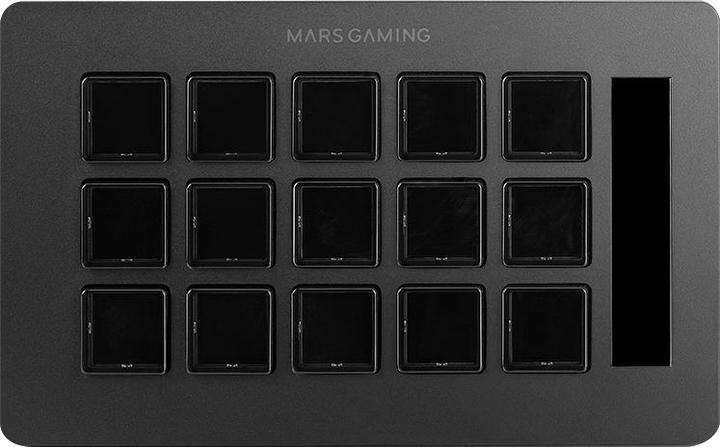 Actual product image Mars Gaming Console De Streaming Stream Deck Slim Msd-One (Noir)
