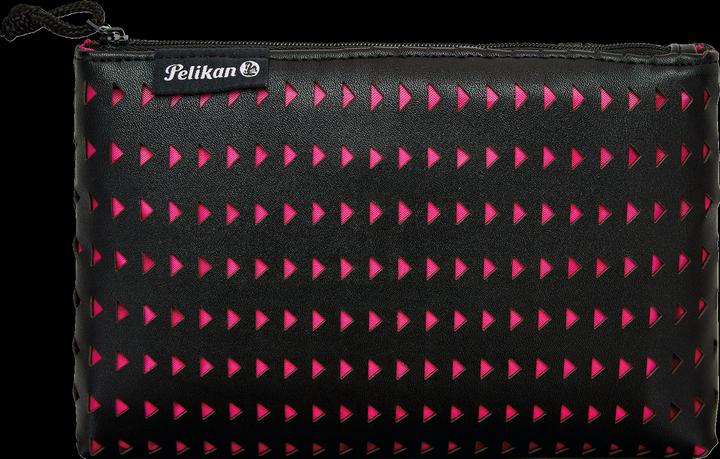 Pelikan Schlamper-M„ppchen Lasercut, schwarz / pink