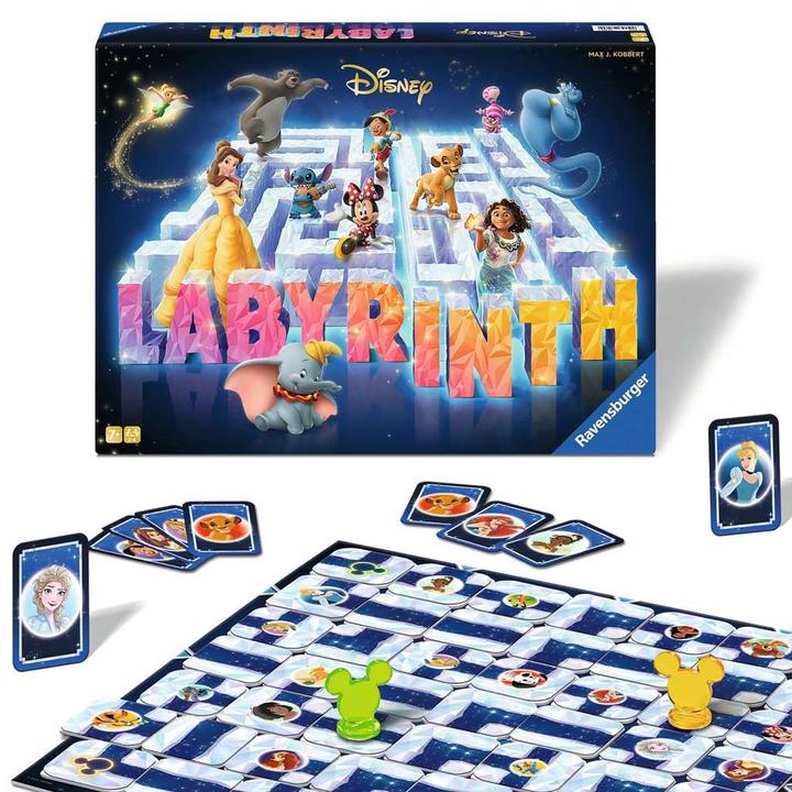 Produktbild Ravensburger Disney 100 Labyrinth (Deutsch, Niederländisch, Portugiesisch, Isländisch, Spanisch, Französisch, Italienisch, Englisch)