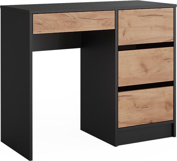 Image du produit Vicco Coiffeuse Sherry, Anthracite/chêne doré, 90 x 75 cm sans miroir (90 x 75 x 40 cm)