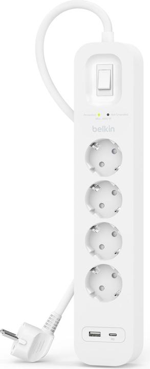 Produktbild Belkin Surgemaster Überspannungsschutz (4 x, 2 m)