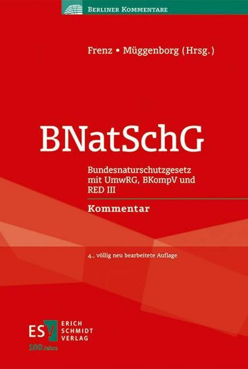 Produktbild BNatSchG (Deutsch, Frenz(Prof.Dr.jur.),Walter/Müggenborg(Prof.D, 2024)