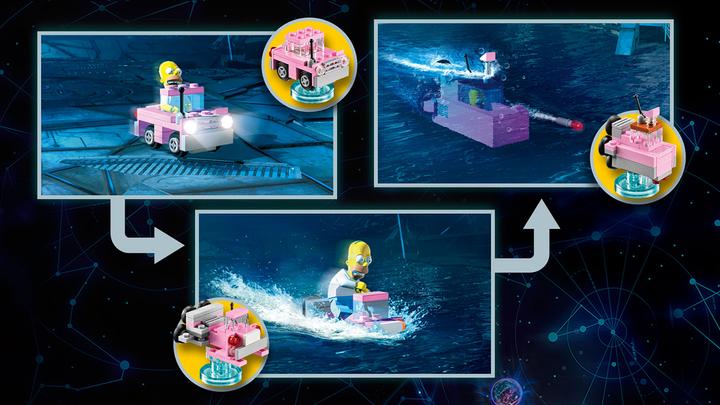 Actual product image LEGO The Simpsons Level Pack (71202, LEGO Dimensions)
