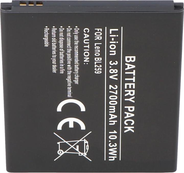 Produktbild AccuCell Akku Lenovo Lemon 3, Lemon 3 Dual SIM TD-LTE Akku BL259