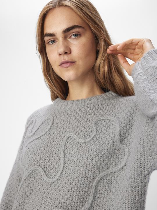 Produktbild Object Texturierter Strickpullover (L)