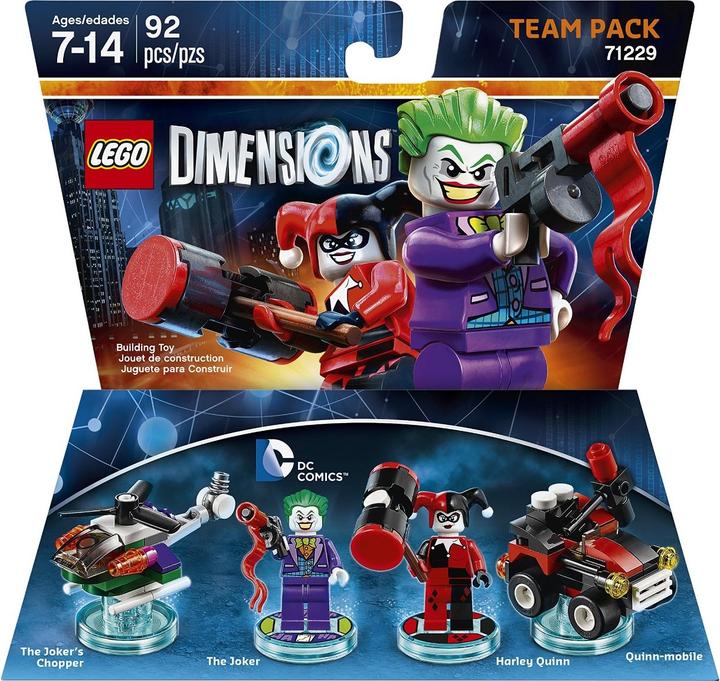 Actual product image LEGO Dimensions Joker Harley Team Pack (LEGO Dimensions)