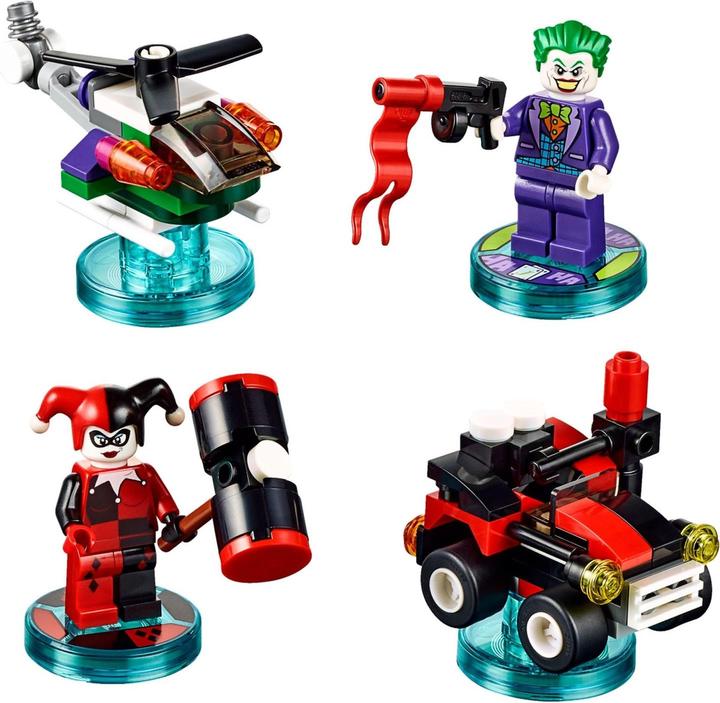 Actual product image LEGO Dimensions Joker Harley Team Pack (LEGO Dimensions)