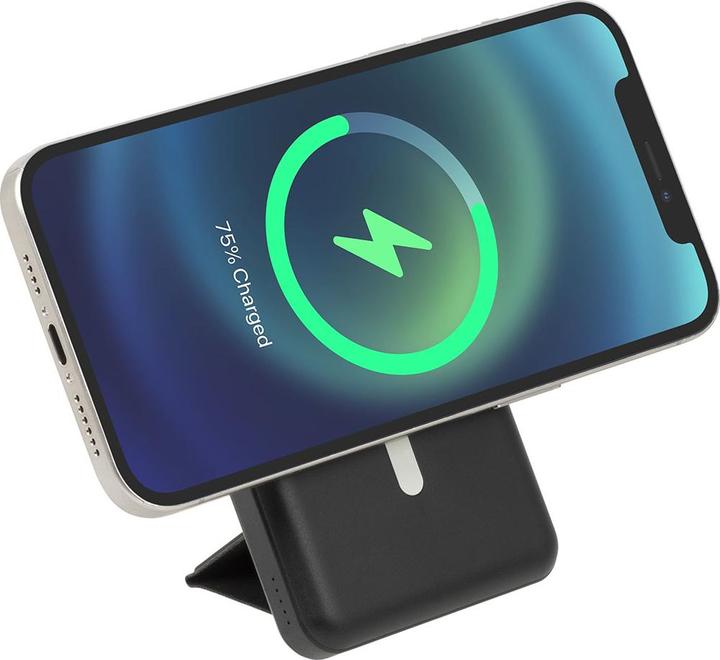 Immagine prodotto Rivacase VA2604 Powerbank wireless Magsafe Qi 15W, batteria esterna con caricatore rapido QC/PD 20W 10000 mAh (10000 mAh, 20 W, 18.50 Wh)