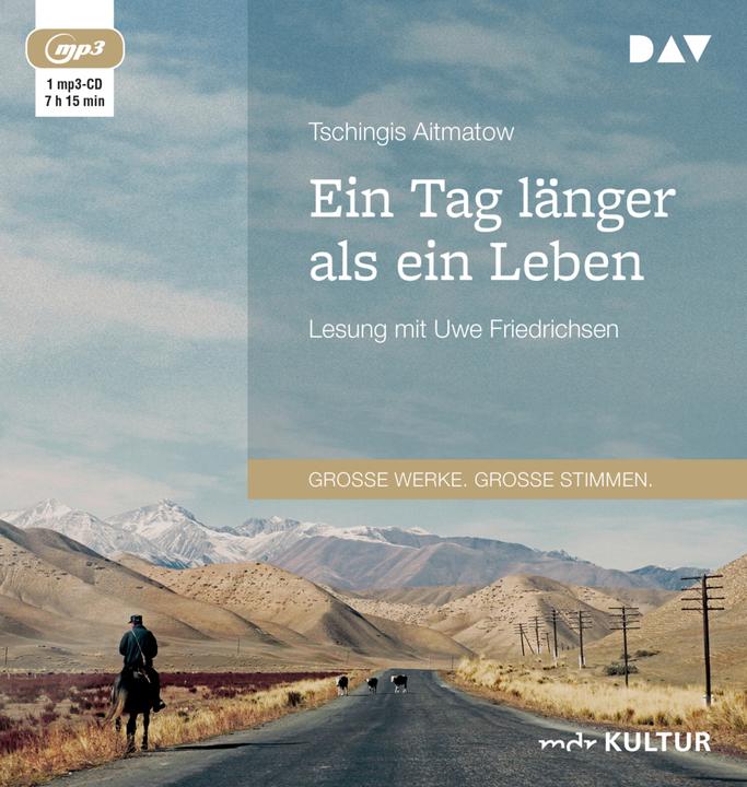 Produktbild Ein Tag länger als ein Leben (Tschingis Aitmatow, Charlotte Kossuth, Deutsch)