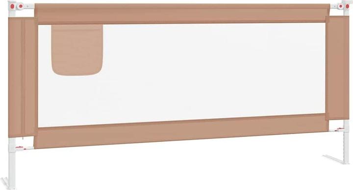 VidaXL Bettschutzgitter 200x25 cm (200 cm)
