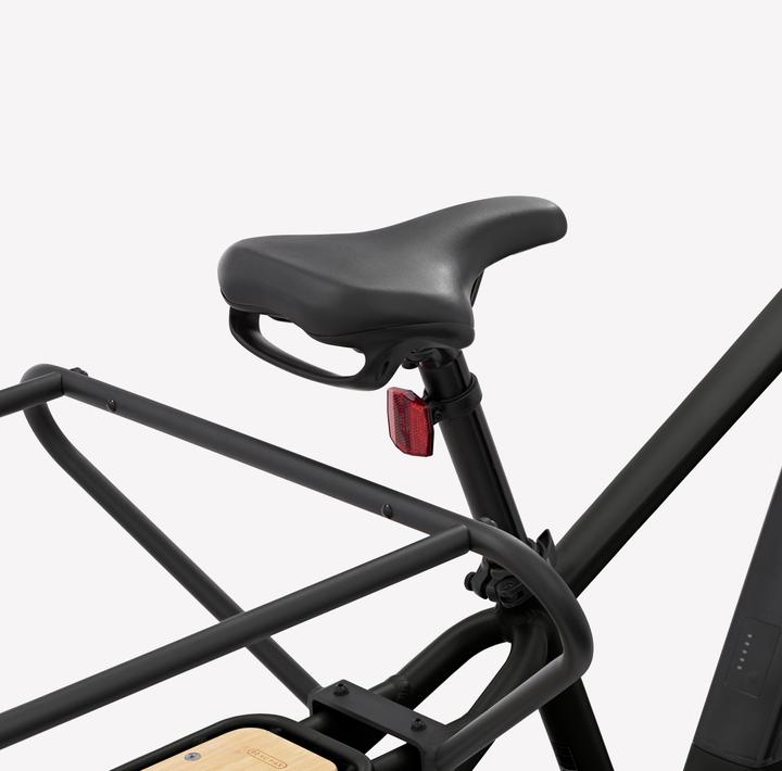 Actual product image Btwin E-cargo bike Cargobike R500E Longtail V2 black