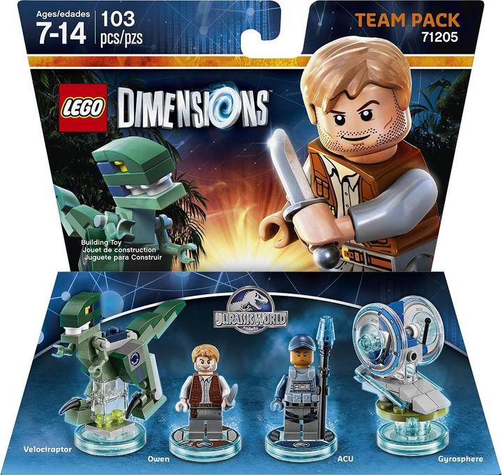Produktbild LEGO Dimensions Jurassic World Team Pack (71205, LEGO Dimensions)