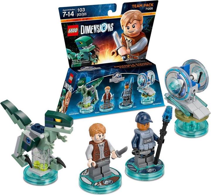 Produktbild LEGO Dimensions Jurassic World Team Pack (71205, LEGO Dimensions)