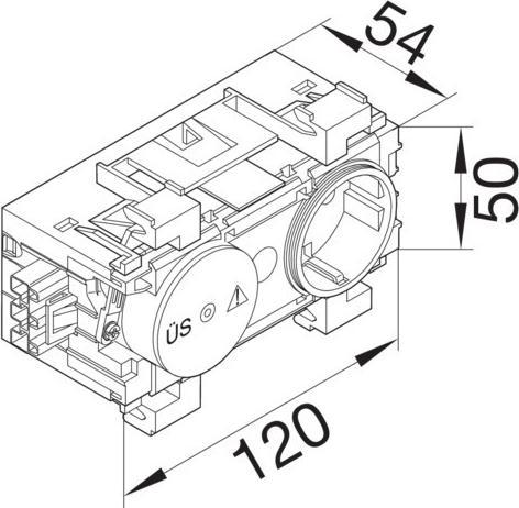 Actual product image Hager GS12019016