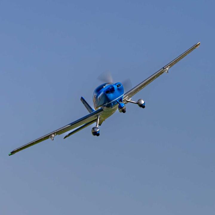 Image du produit E-Flite FLIEGER UMX Cirrus SR22T 732mm BNF BNF Basic mit AS3X und SAFE Select (Multi moteur)