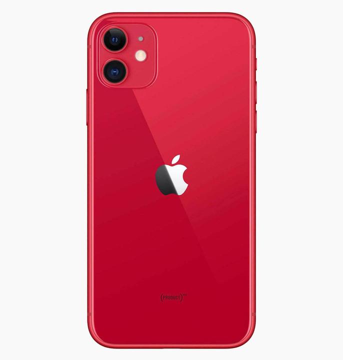 Actual product image Forza Refurbished iPhone 11 (128 GB, Red, 6.10", 12 Mpx, Dual SIM, A / Like new)
