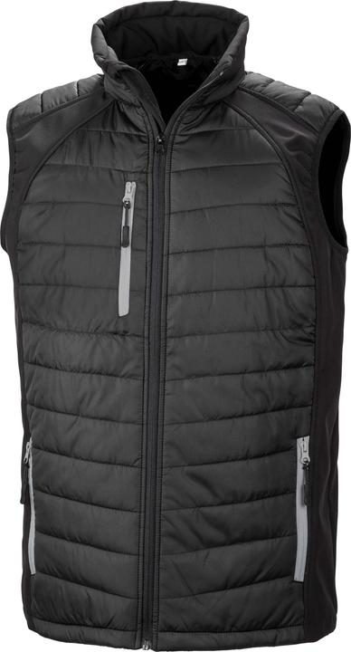 Regatta vest softshell rembourré black compass (XS)