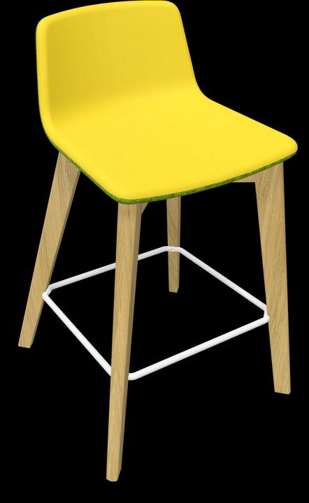 Yellow, White, Light green melange, Ash natural light grey stained