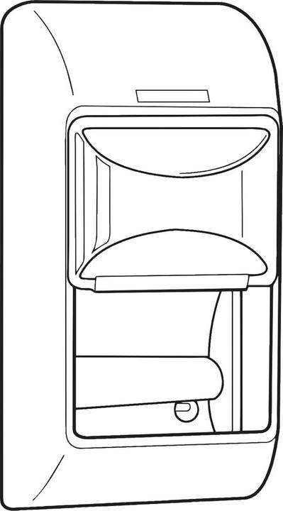 Actual product image Katrin Toilet paper dispenser