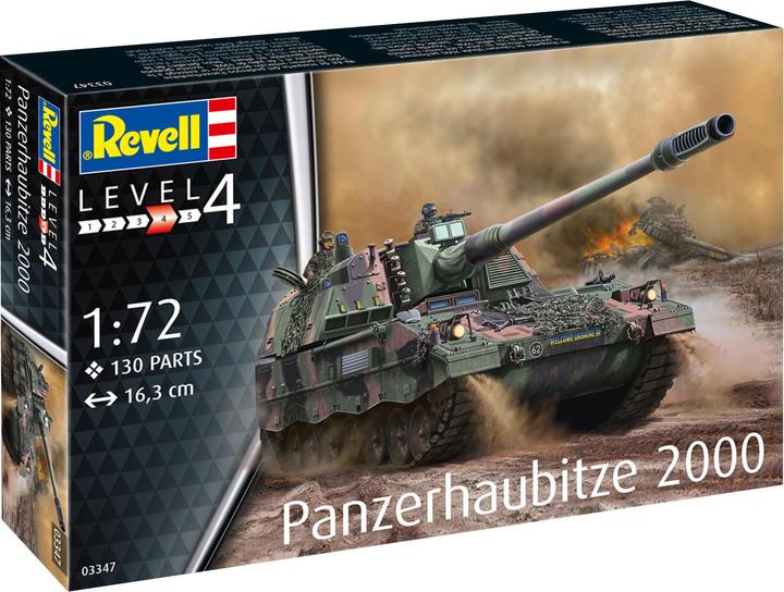 Actual product image Revell Tank howitzer 2000