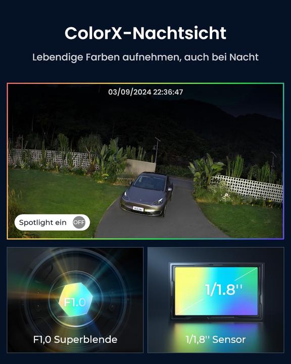 Produktbild Reolink B660 Altas PT Ultra + Solar (3840 x 2160 Pixels)