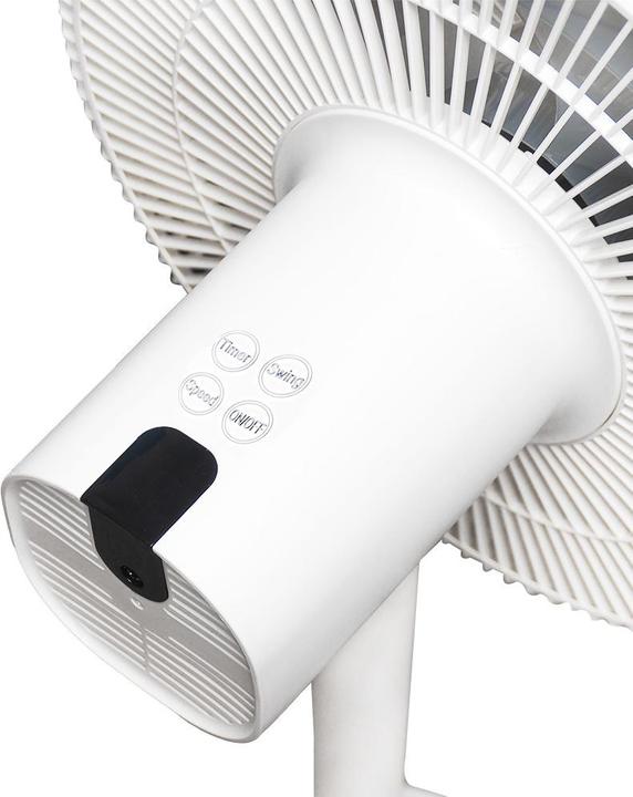 Image du produit LTC Standing Fan WT112 45W 12" digital display, remote, oscillation, white