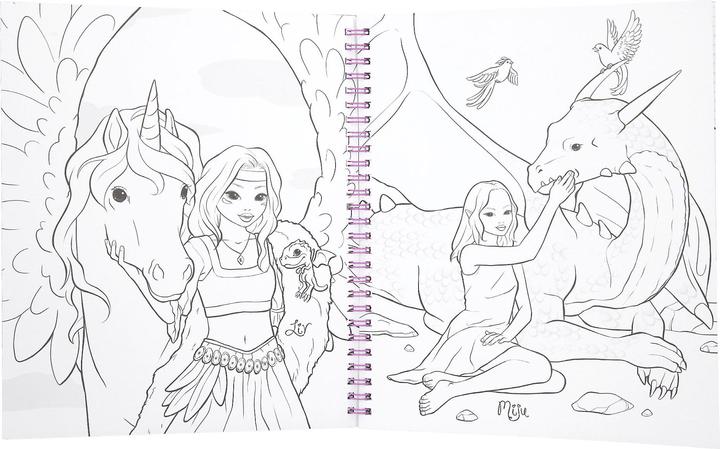 Produktbild Depesche TOPModel - Colouring Book - DRAGON LOVE - (0411912)