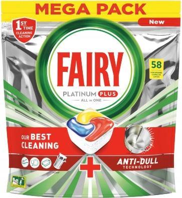 Produktbild Fairy Platinum Plus (Tabs, 58 x)