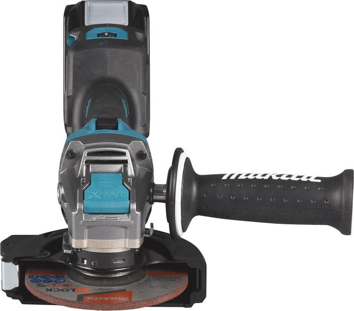Productafbeelding Makita 40V accu haakse slijper GA041GZ (125 mm)