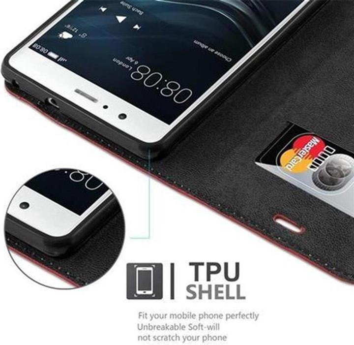 Produktbild Cadorabo Book Invisible Magnet Cover (Huawei P9 Lite)