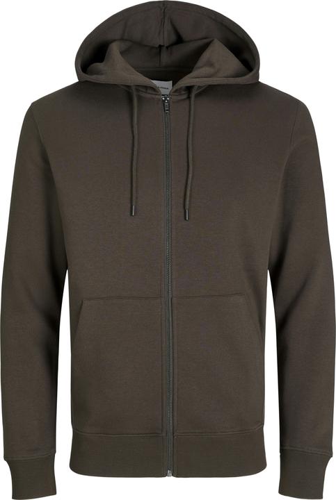 Jack & Jones Einfarbig Kapuzenpullover mit Reissverschluss Kapuzenpullover mit Reissverschluss (XS)
