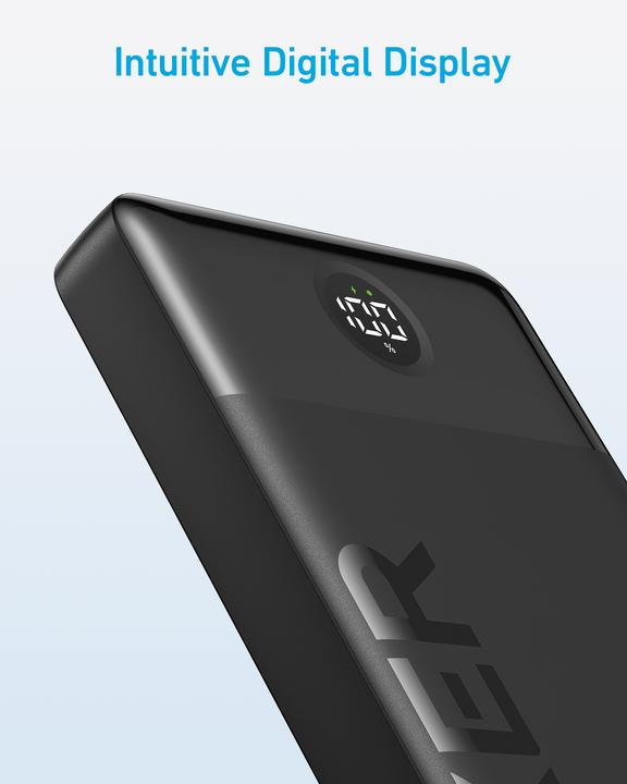 Immagine prodotto Anker POWER BANK USB 20000MAH NERO/POWERCORE II A1367G11 (20000 mAh, 15 W, 72 Wh)