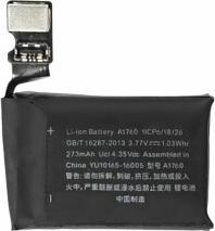 Actual product image OEM Battery for Apple Watch 2 - 38mm